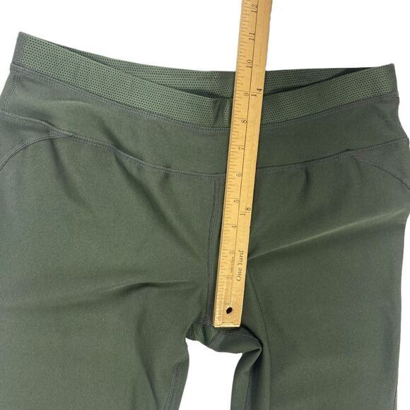 Nike Dry Fit Straight Leg Track Pants S Green Flexible Athletic Comfortable Yoga - Picture 9 of 14